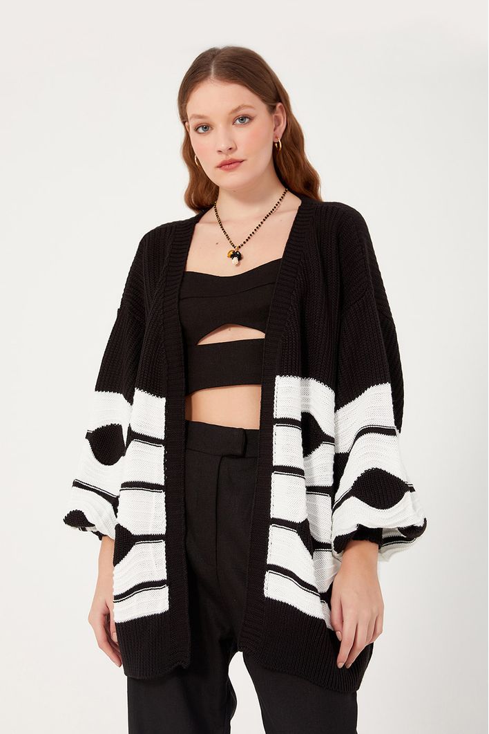 Casaco Tricot Bolas