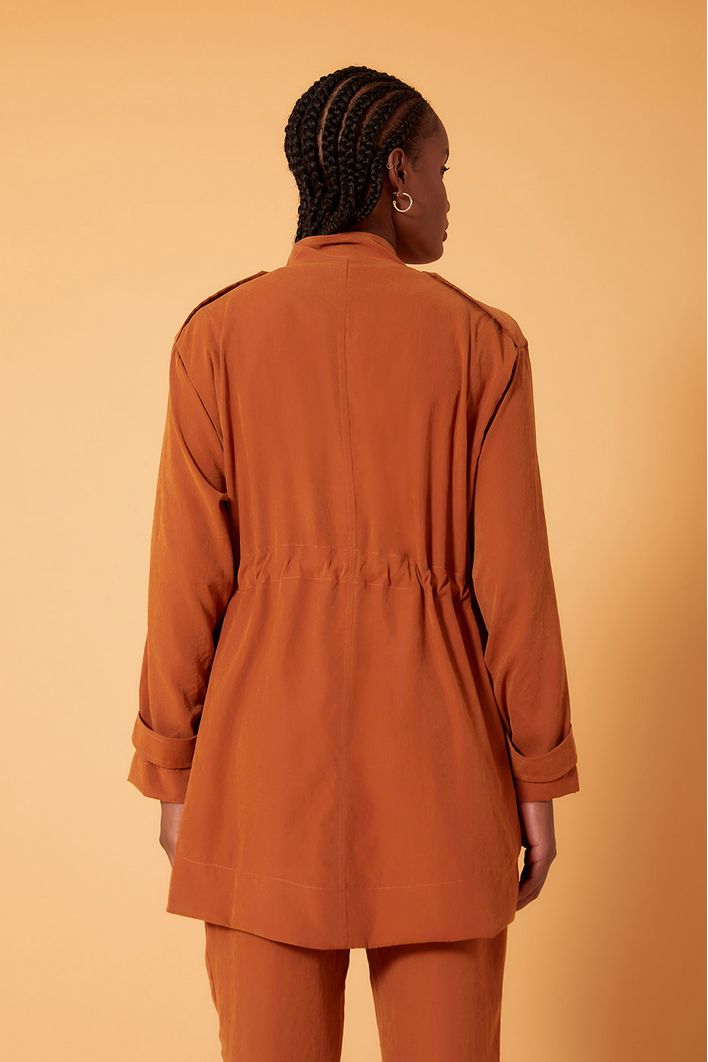 Parka Com Cadarço
