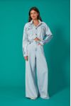 Jaqueta Jeans Bicolor