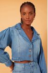 Jaqueta Jeans Blazer