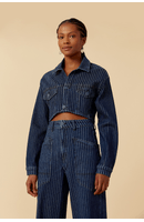 Jaqueta Jeans Listra Dark