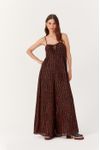 Macacão Lurex Estampa Nina