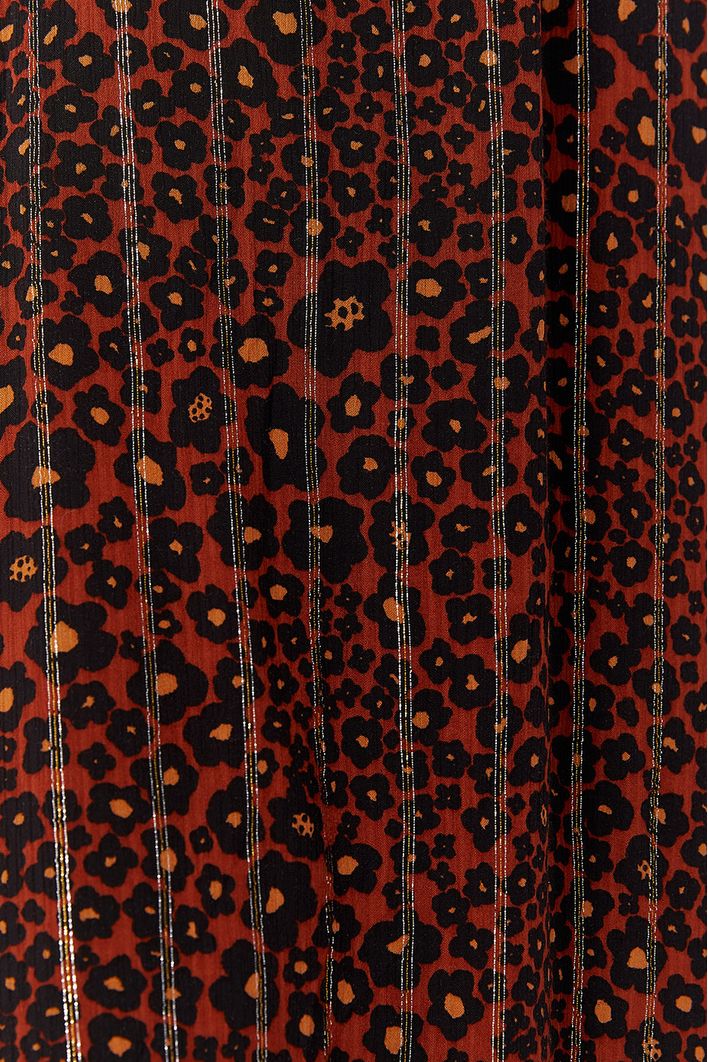 Macacão Lurex Estampa Nina