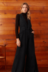 Jardineira Jeans Black