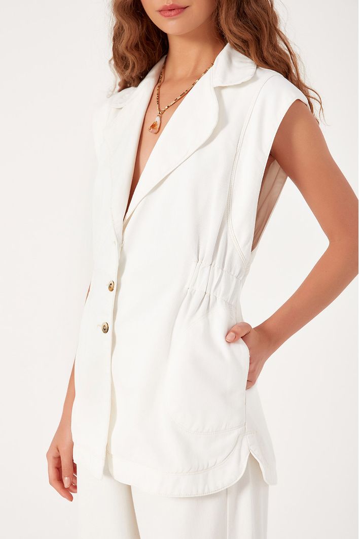 Colete Sarja White
