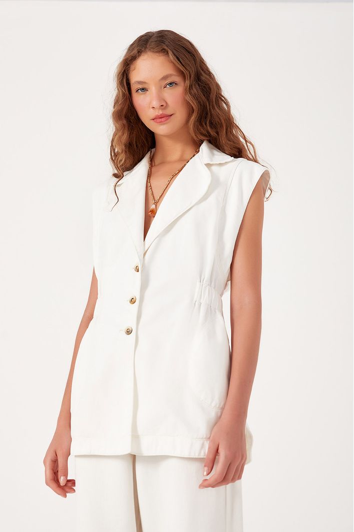 Colete Sarja White
