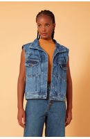 Colete Jeans Vintage