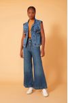 Colete Jeans Vintage