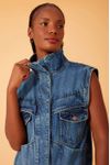Colete Jeans Vintage