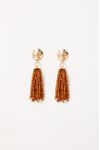 Brinco Tassel Dourado