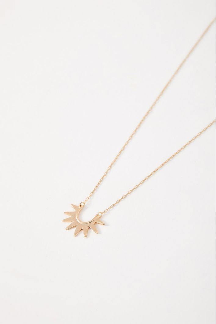 Colar Sol Dourado