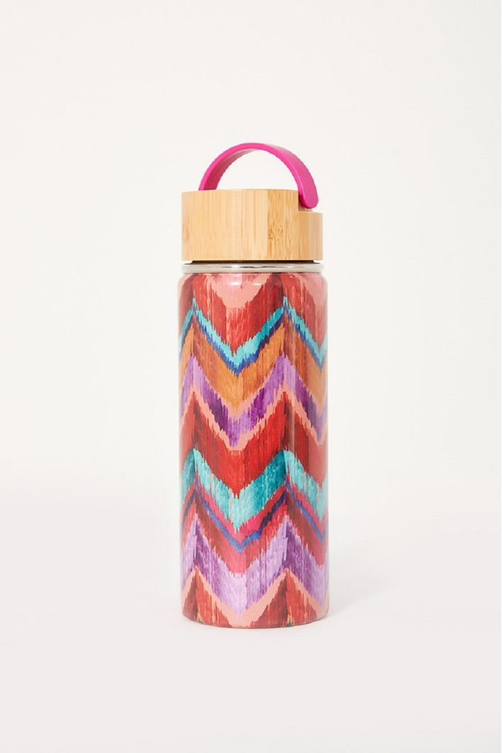 Garrafa Térmica Estampa Ikat