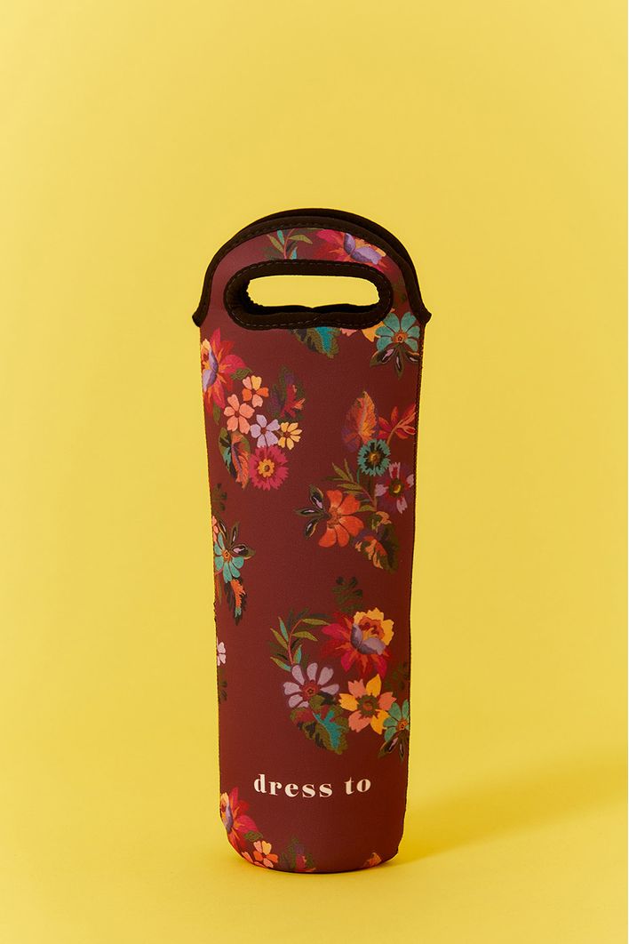 Porta Vinho Estampa Lembrança