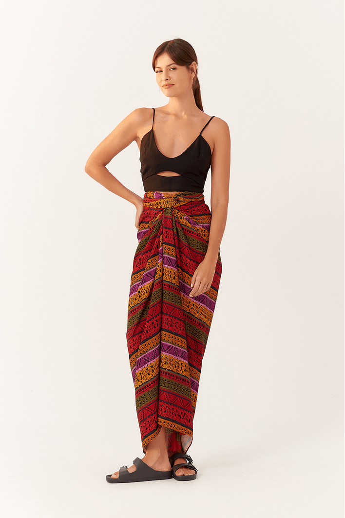 Canga Estampa Tricot