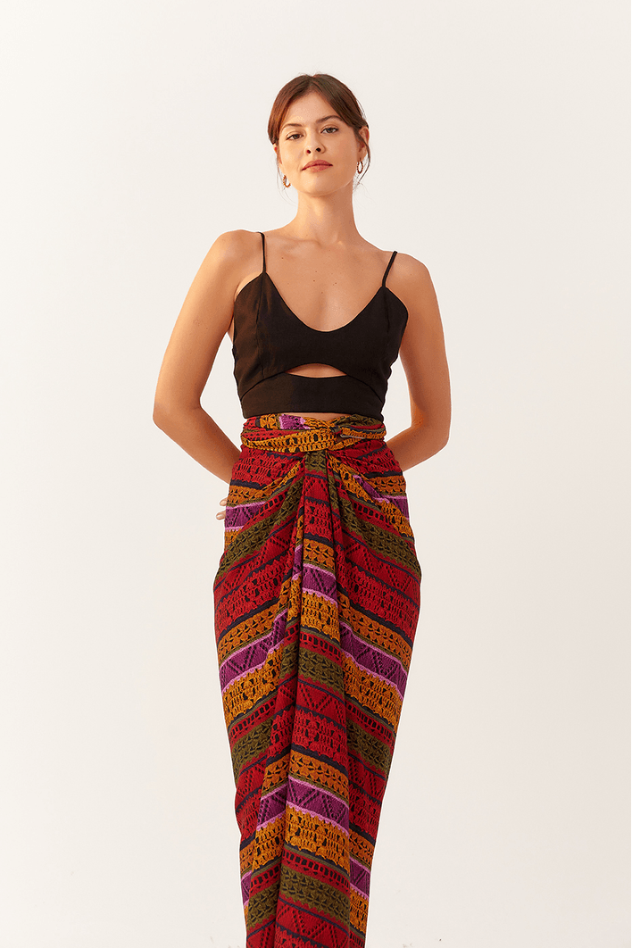 Canga Estampa Tricot