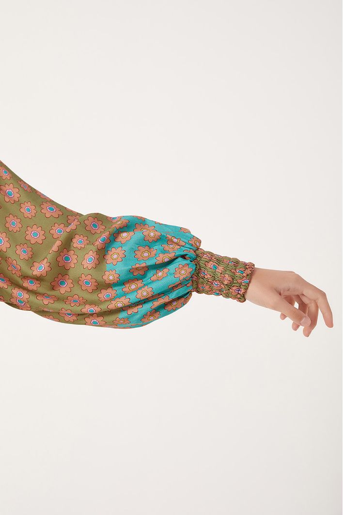 Kimono Estampa Flora