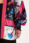 Kimono Estampa Lenço Tigre