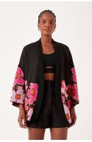 Kimono Tricot Jardim Selvagem