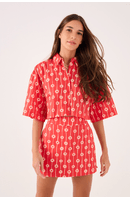 Camisa Cropped Estampa Bruma
