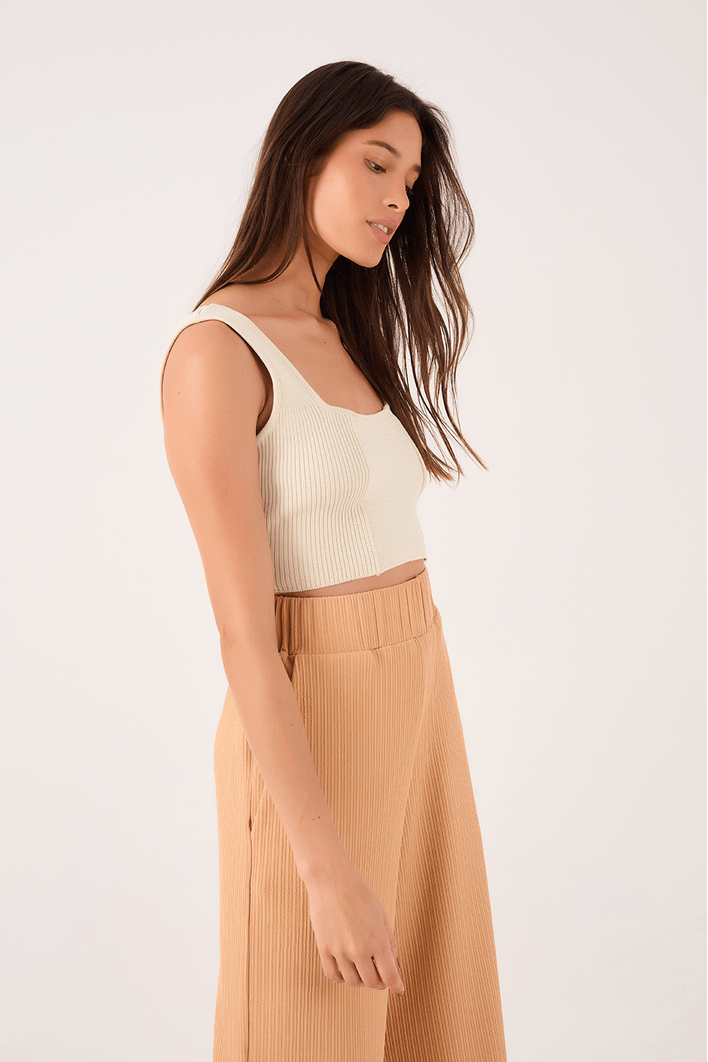 Top Tricot Recortes