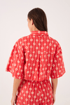 Camisa Cropped Estampa Bruma