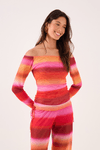 Blusa Tule Estampa Tarde
