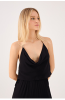 Blusa Crepe Degage