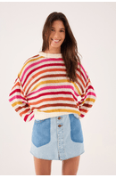 Casaco Tricot Listra Tarde