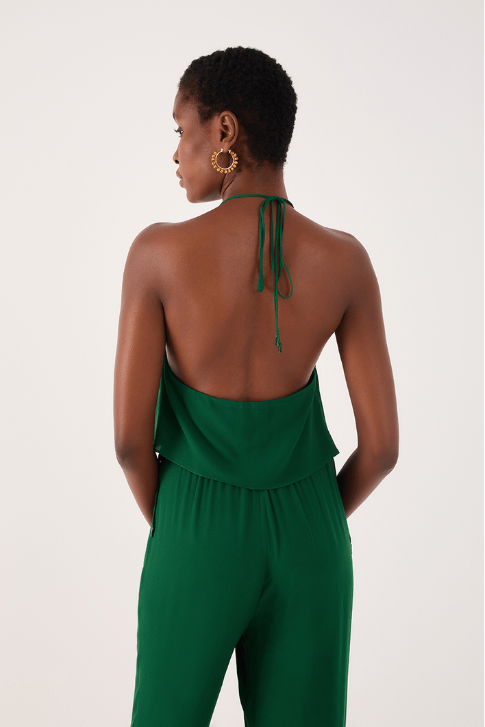 Blusa Crepe Degage