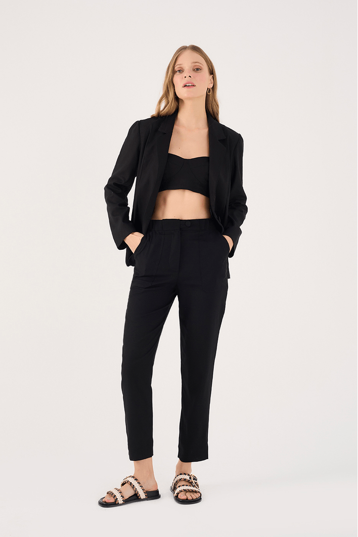 Blazer Linho Transpassado