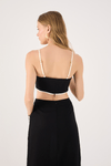 Blusa Linho Recortes Vivos