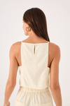 Blusa Linho Quadradinha