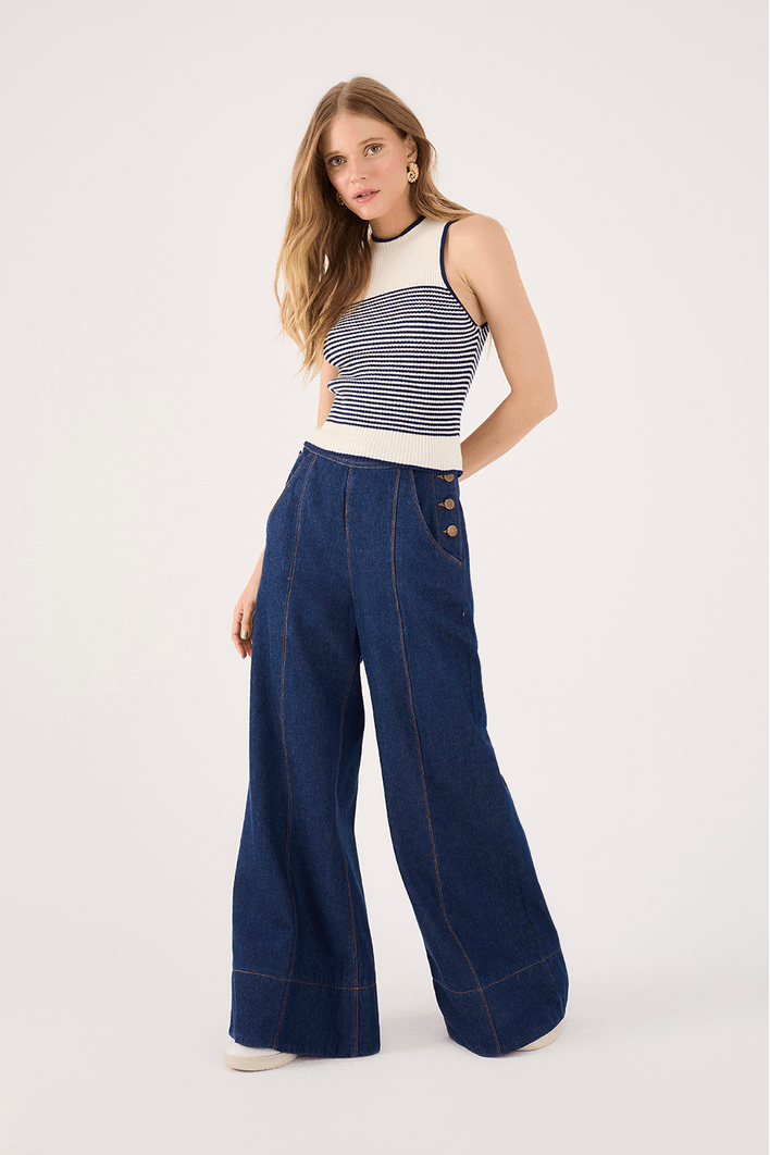 Blusa Tricot Listrada