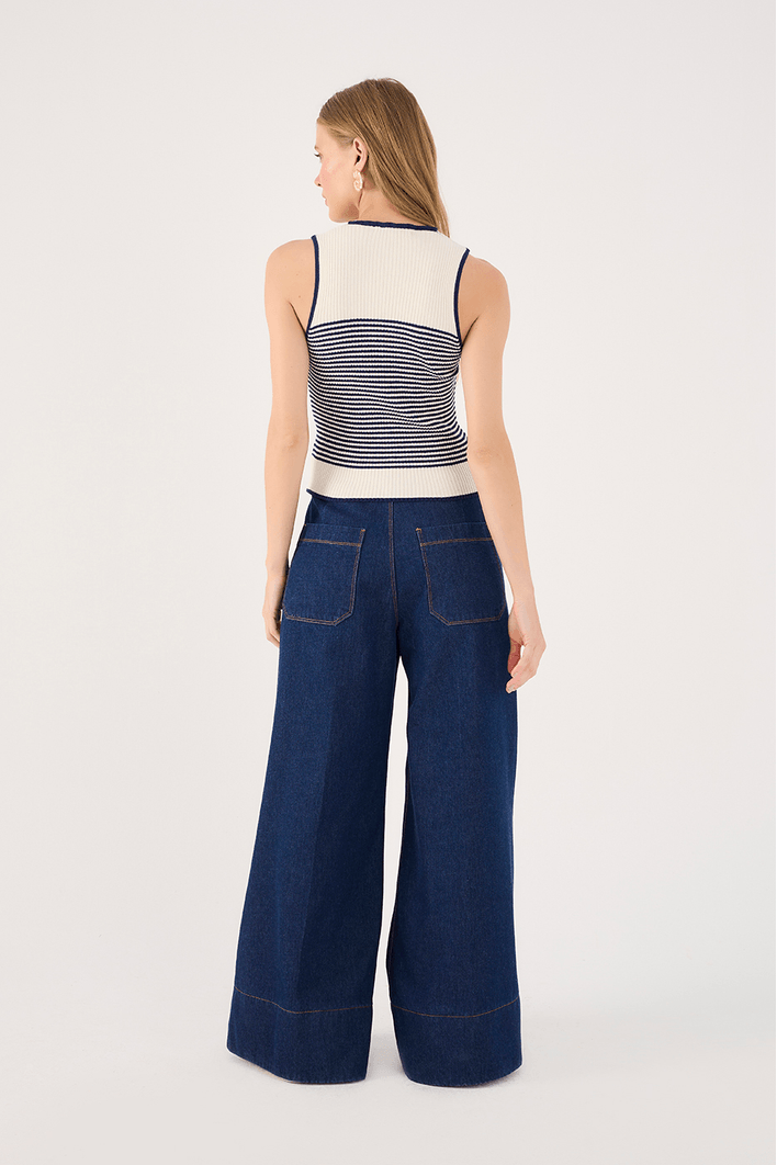 Blusa Tricot Listrada