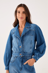 Jaqueta Jeans Recortes