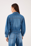Jaqueta Jeans Recortes