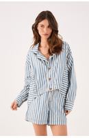 Camisa Sarja Listra Denim