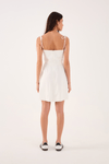 Vestido Curto Busto Drapeado