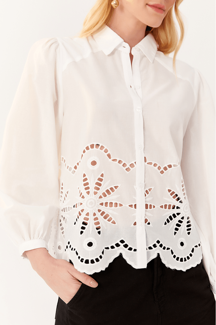 Camisa Laise Manga Bufante