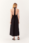 Vestido Cropped Algodão Decote Costas