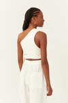 Blusa Linho Faixa Barra