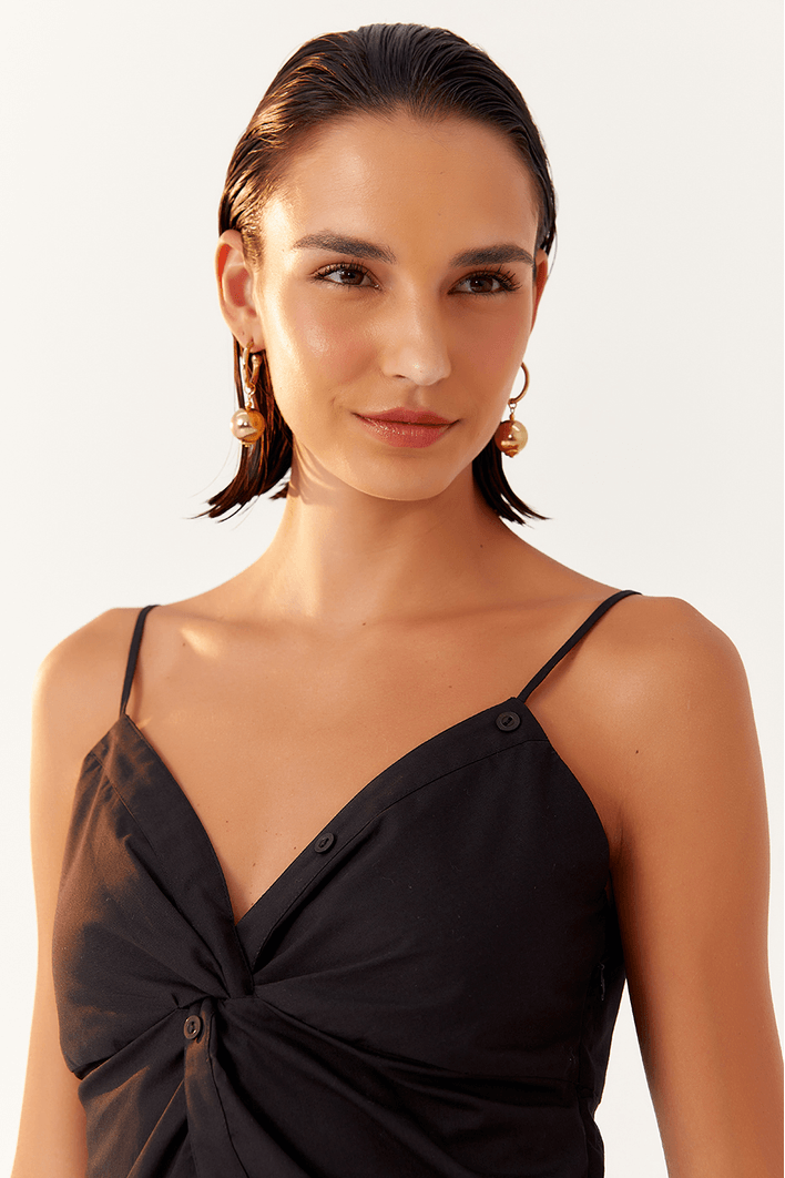 Blusa Algodão Botões