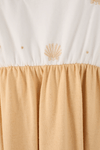 Vestido 3 Cores Com Bordado