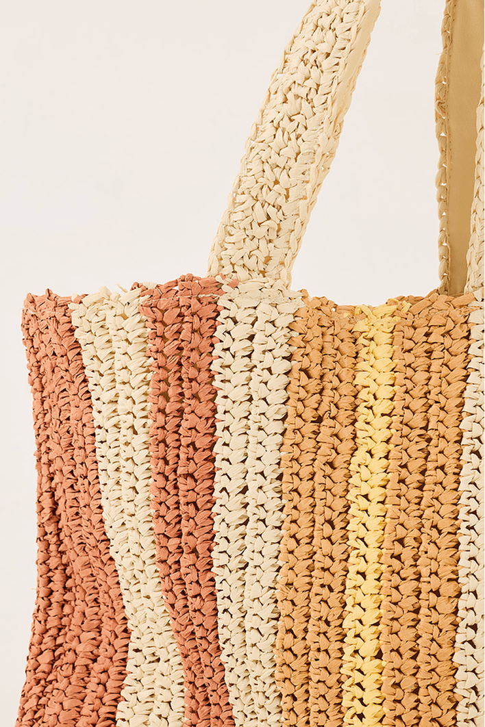 Bolsa Palha Tricolor