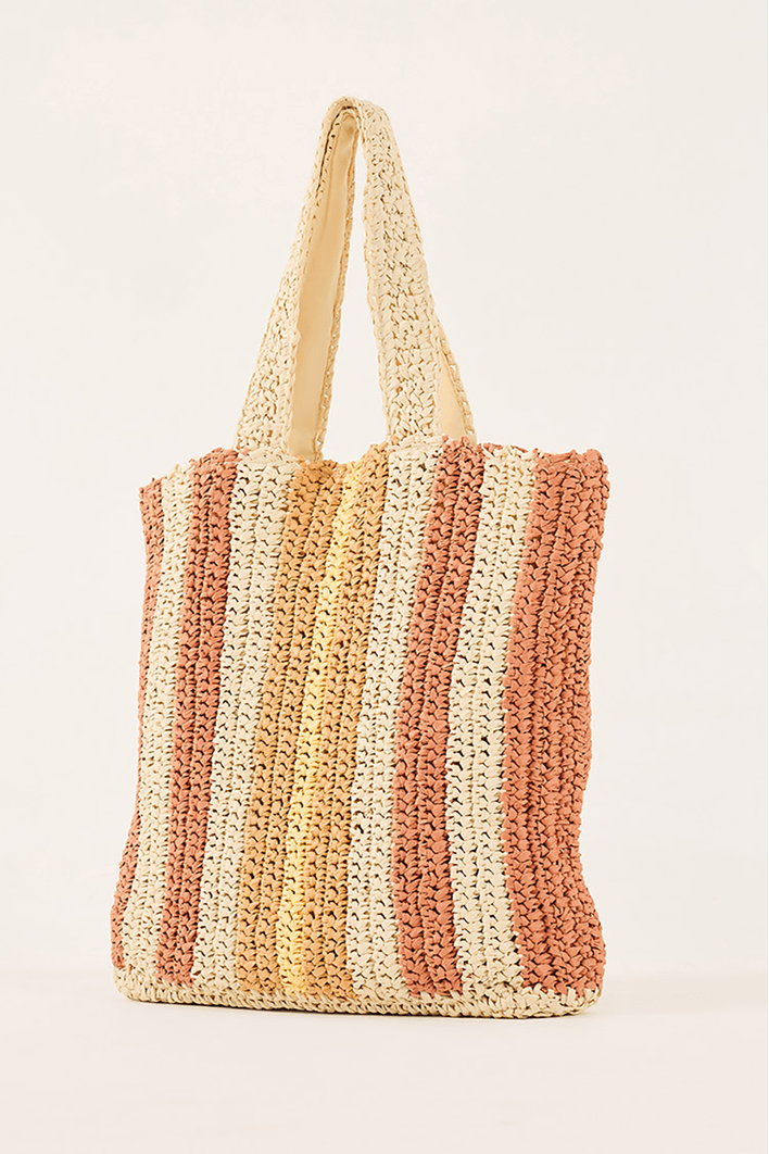 Bolsa Palha Tricolor