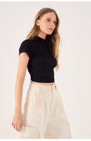 Blusa Costas Vazadas