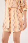 Short Linho Estampa Radiante