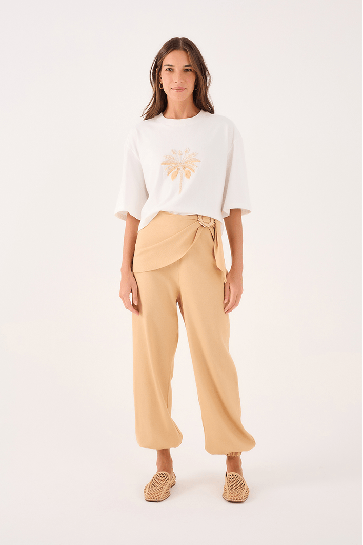 T-shirt Bordado Coqueiro