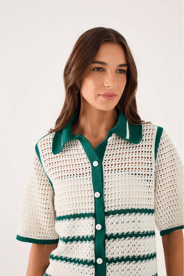 Camisa Tricot Listras
