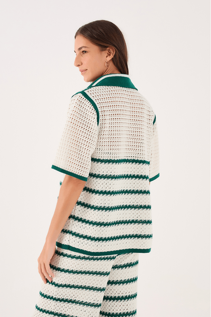Camisa Tricot Listras